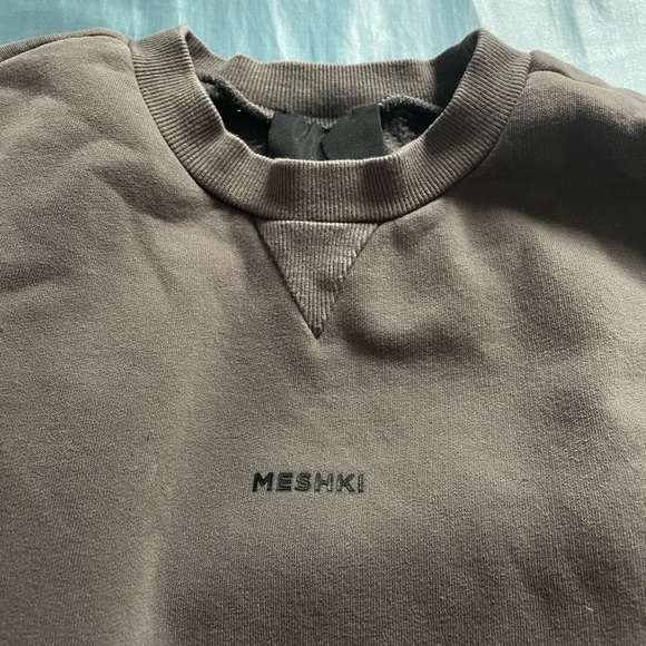 MAX - Unisex Crew Neck Cosy Sweater - Charcoal - Meshki - Picture 3 of 5